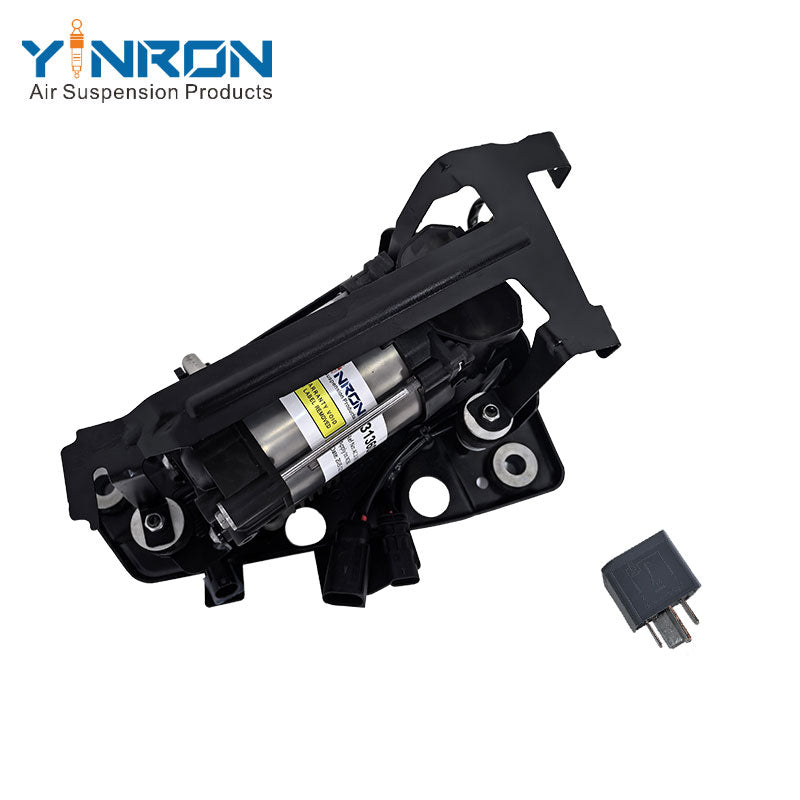 YINRON air suspension compressor pump for Volvo V90 CROSS COUNTRY S90L XC60 XC40 XC90 OEM NO 31360720 32315091 with relay