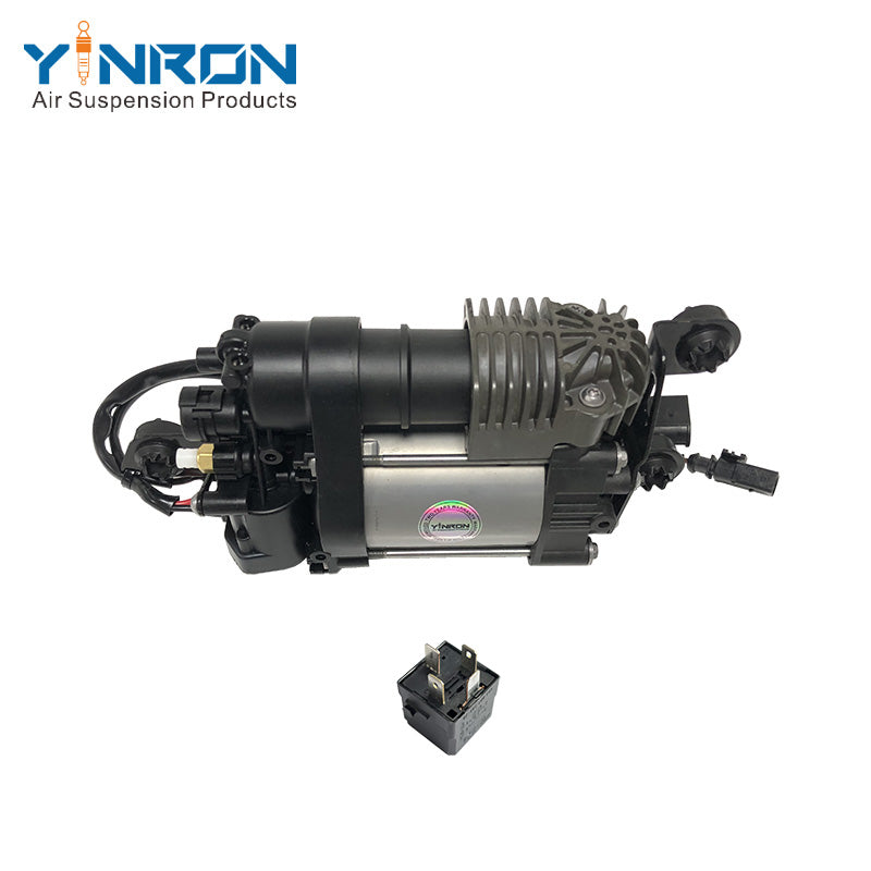 For Porsche Macan 95B pneumatic air suspension compressor pump with relay 95B 616 006C 95B 616 006D