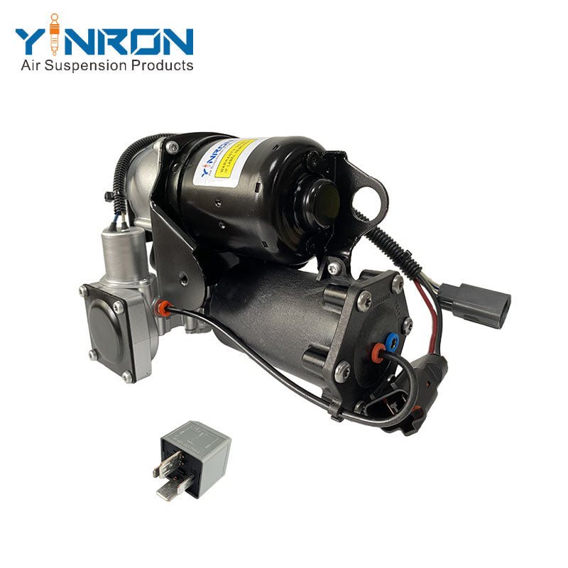 Air Suspension Compressor Pump for Land Rover Discovery 3 or Range Rover Sport - LR044360 (with Relay)
