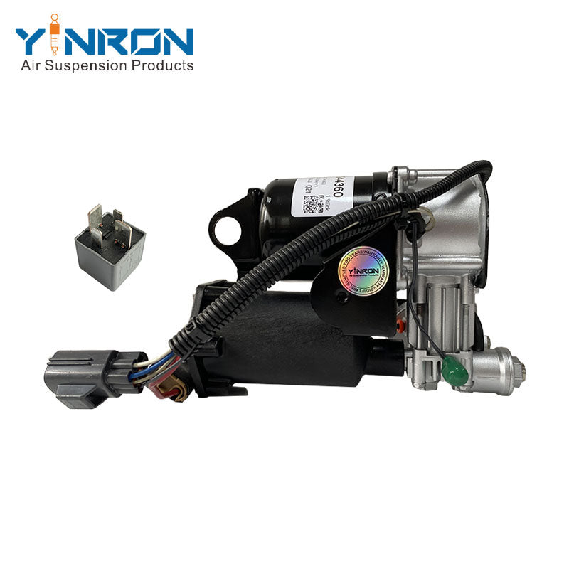 Air Suspension Compressor Pump for Land Rover Discovery 3 or Range Rover Sport - LR044360 (with Relay)