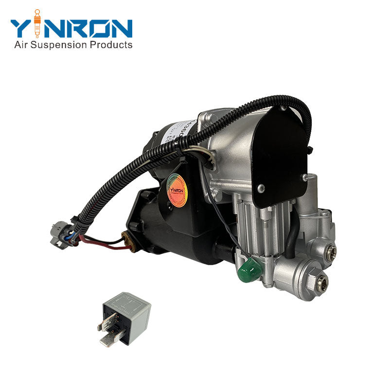 Air Suspension Compressor Pump for Land Rover Discovery 3 or Range Rover Sport - LR044360 (with Relay)