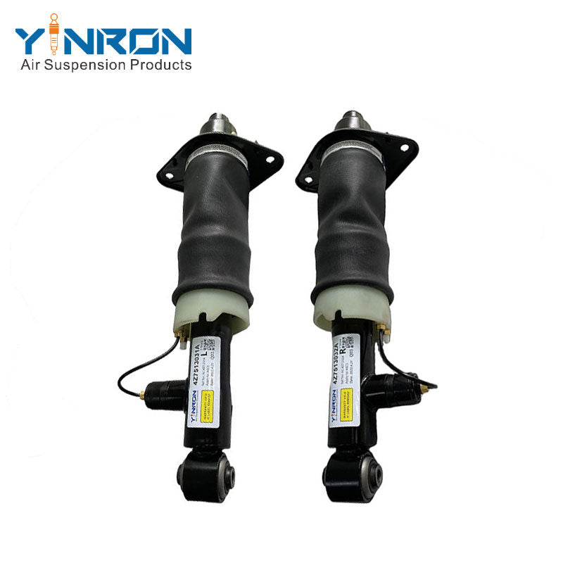 A pair of rear left and right air suspension struts for Audi A6 C5 4B Allroad Quattro (4Z7513031A, 4Z7513032A)