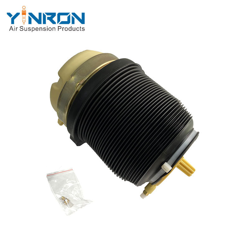 Side profile view for Audi A6 C6 4F rear air suspension spring (4F0616001J)