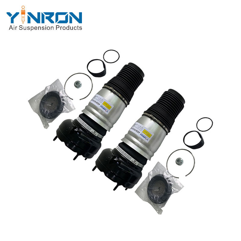 Full pair view for Audi A6 C7 4G front air suspension springs (4G0616039AB)