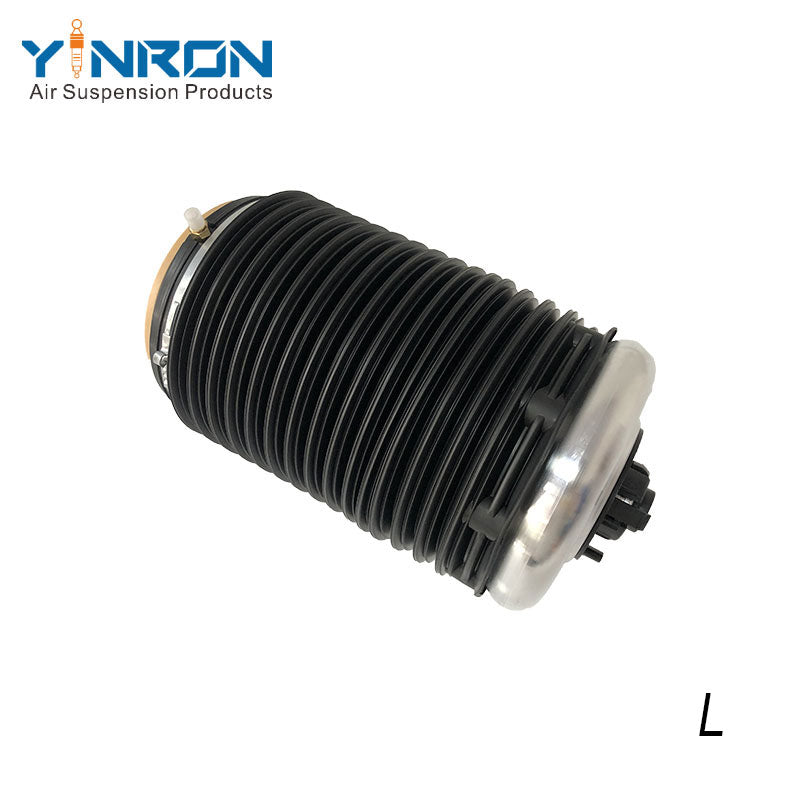 Top-down perspective view for Audi A6 C7 4G rear left air suspension spring (4G0616001R)