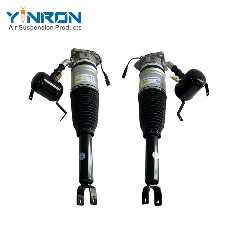 A pair of rear left and right air suspension struts for Audi A8 D3 4E (4E0616001E, 4E0616002E)