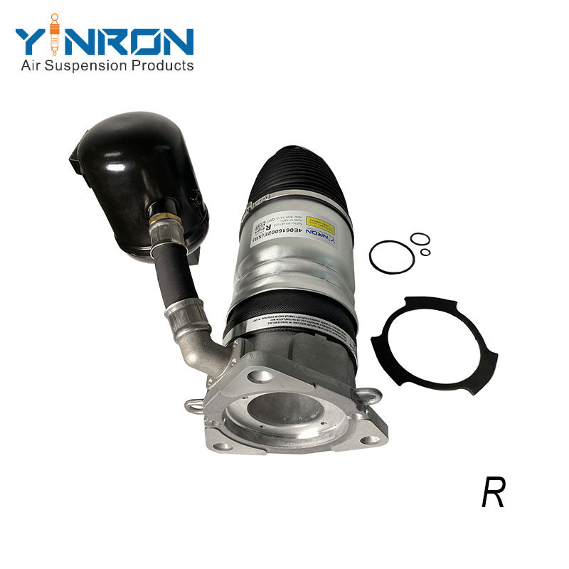 3D perspective angle view for Audi A8 D3 4E rear right air suspension spring (4E0616002E)
