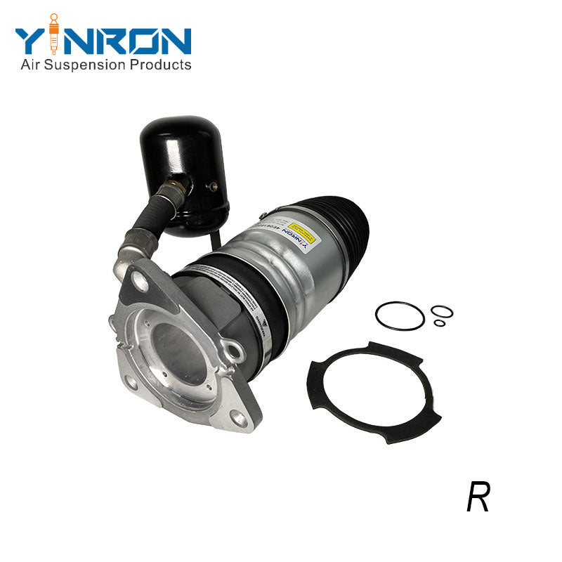 Detailed bottom mounting seat view for Audi A8 D3 4E rear right air suspension spring (4E0616002E)