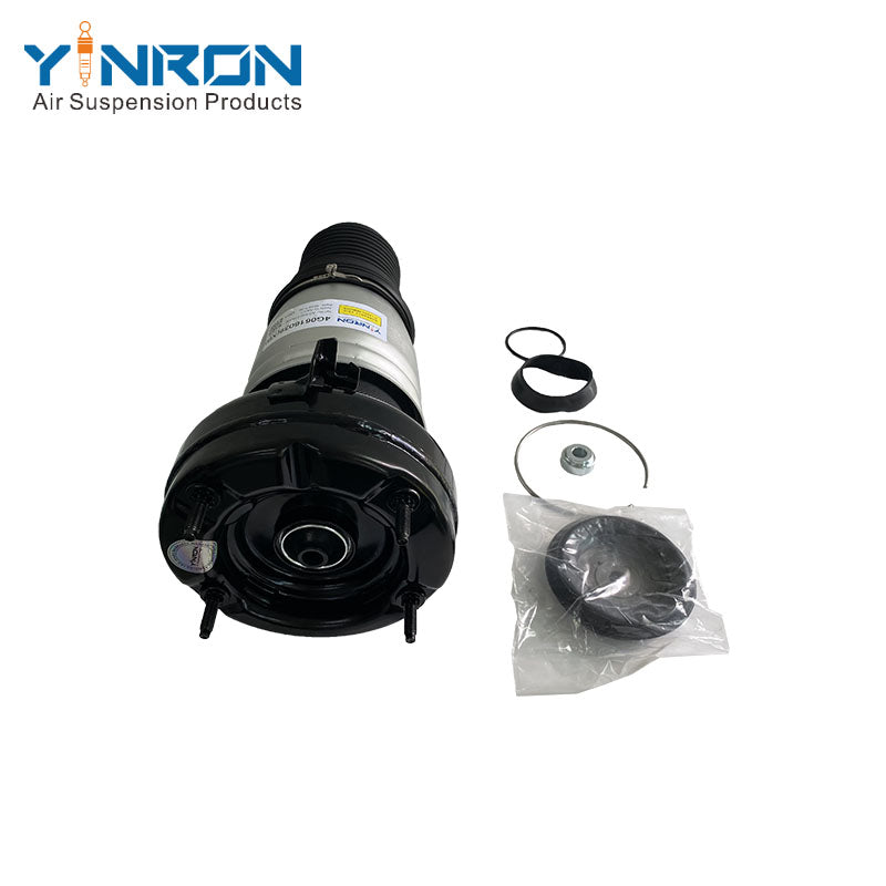 Detailed bottom mounting seat view for Audi A8 D4 4H front air suspension spring (4H0616039H)
