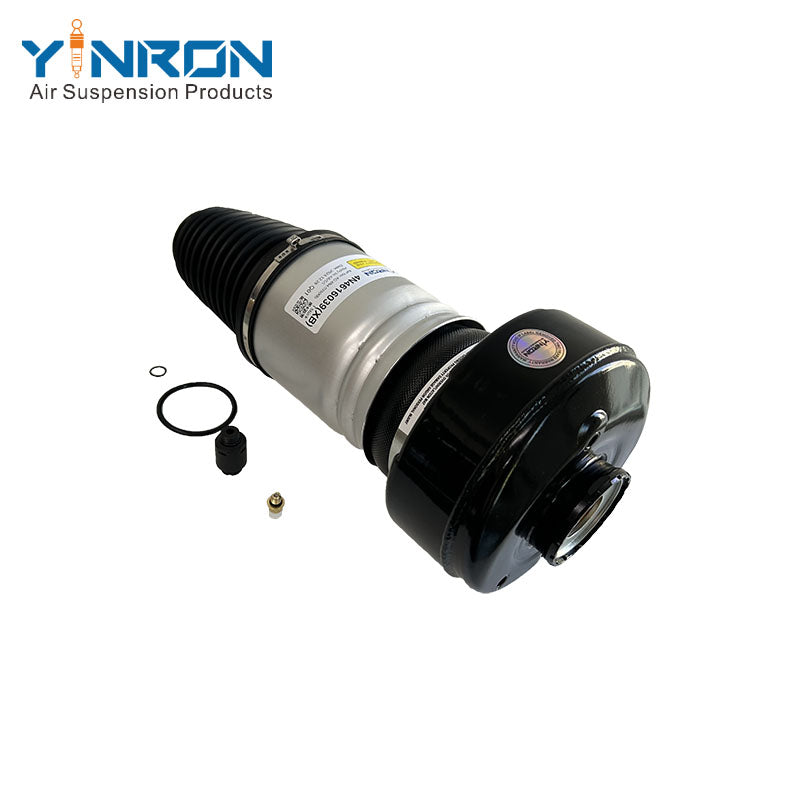 Detailed bottom mounting seat view for Audi A8 D5 4N front air suspension spring (4N4616039F)