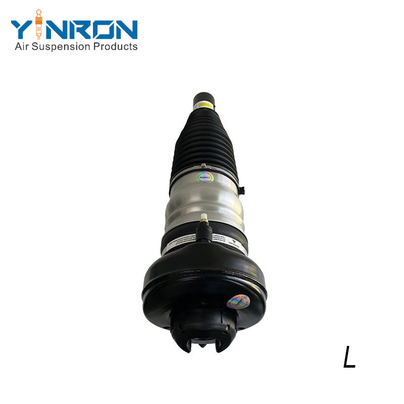 Straight eye-level view for Audi A8 D5 4N front left air suspension strut (4N4616039F)