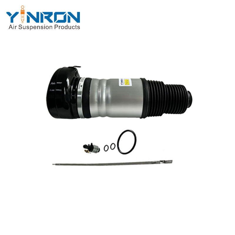 Straight eye-level view for Audi Q7 4M front air suspension spring (4M0616039AC)