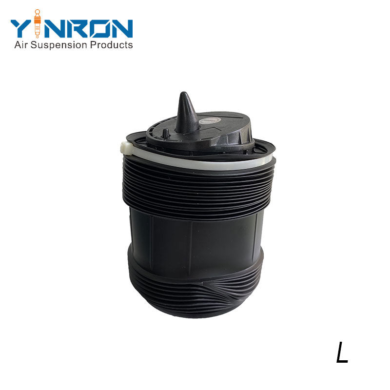 3D perspective angle view for Audi Q7 4M rear left air suspension spring (4M0616001Q)