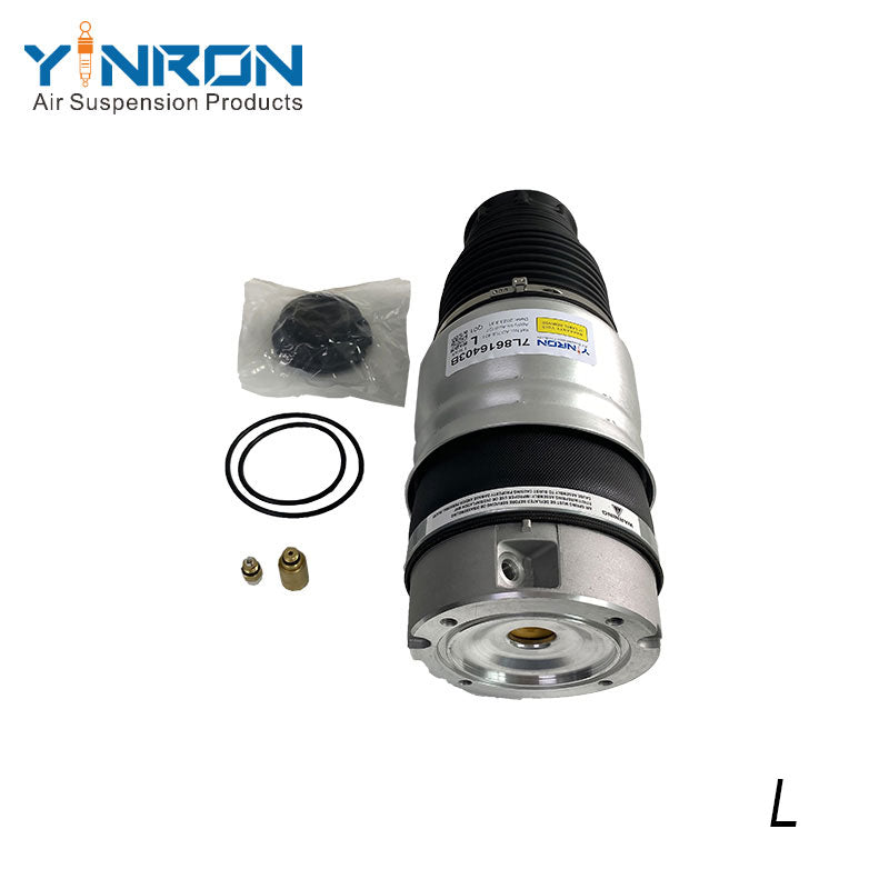 Full top-down view for Audi Q7 7L front left air suspension spring (7L8616403)