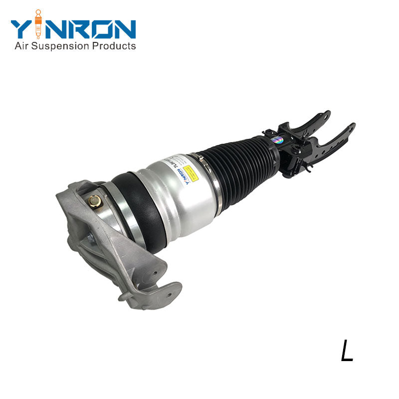 Side profile view for Audi Q7 7L front left air suspension strut (7L8616039D)