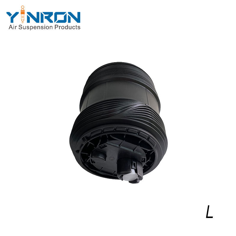 Full rubber detail view for Bentley Bentayga rear left air suspension spring (4M0616001S)