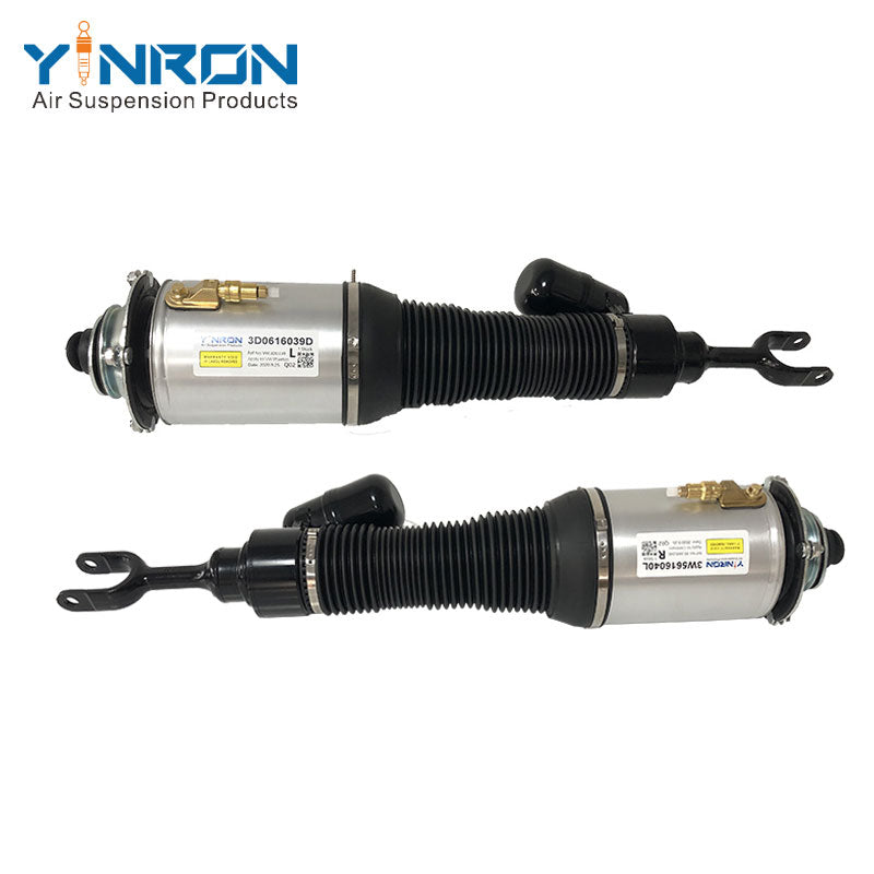 Complete front left and right air suspension strut assembly kit for Bentley Continental GT GTC & Flying Spur (3W5616039L and 3W5616040L)
