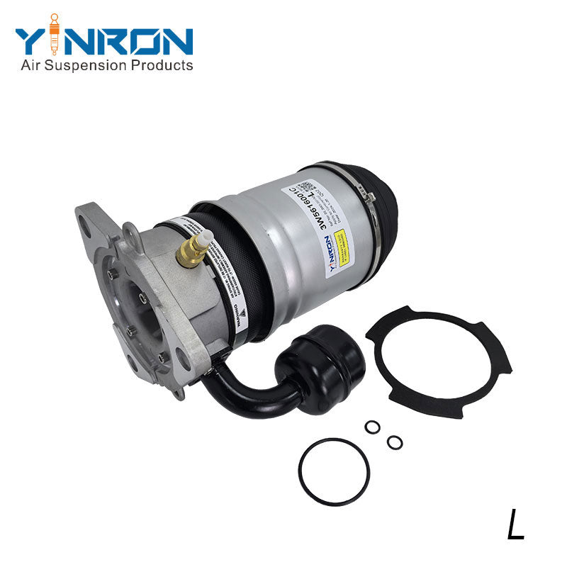 Side profile view for Bentley Continental GT GTC & Flying Spur rear left air suspension spring (3W5616001)