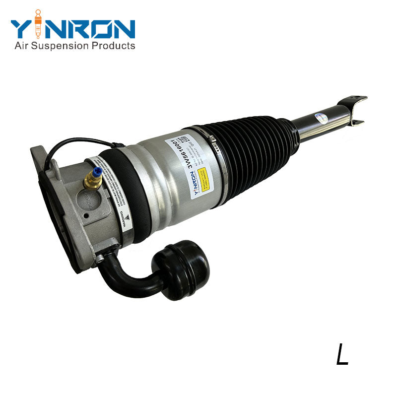 Side view for Bentley Continental GT GTC & Flying Spur rear left air suspension strut (3W5616001)