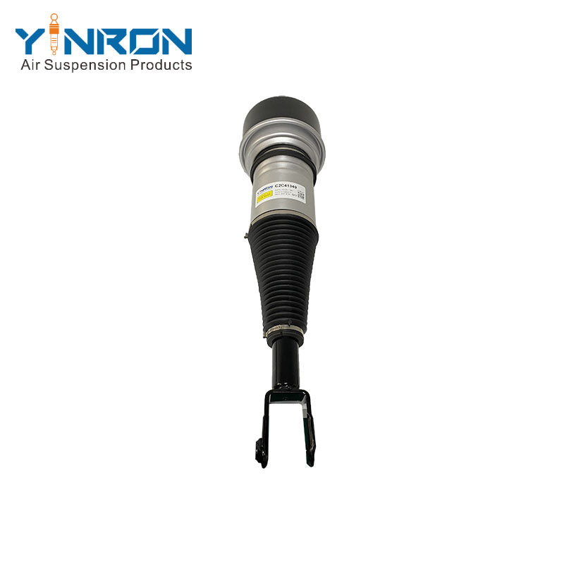 Vertical top-down view of Jaguar XJ X350/X358 front air suspension strut with CVD (C2C41349)
