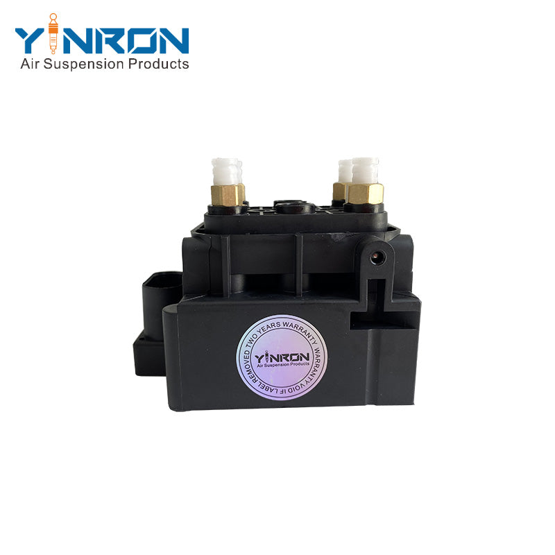 Flat view for Jaguar XJ X351 air suspension valve block (C2D26814)