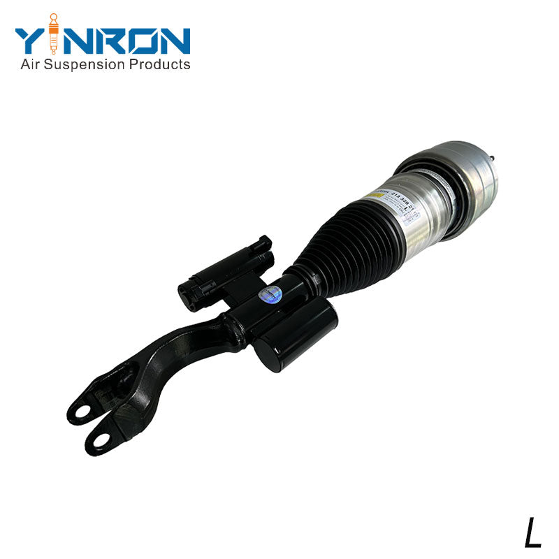 Full front view of Mercedes-Benz E-Class W213 AMG 4Matic front left air suspension strut (A2133202102)