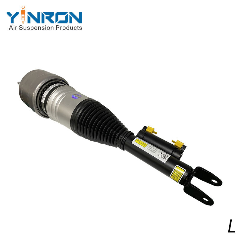Side view of Mercedes-Benz E-Class W213 front left air suspension strut with ADS (A2133202138)