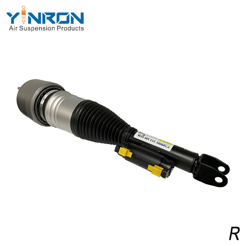 Side view of Mercedes-Benz E-Class W213 front right air suspension strut with ADS (A2133202238)
