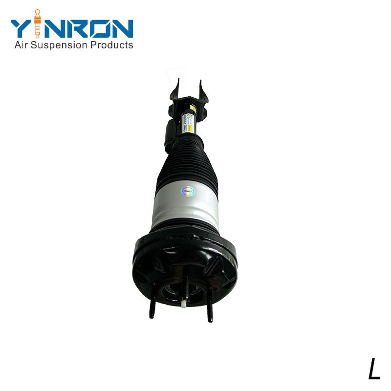 Vertical top-to-bottom view of Mercedes-Benz GLE-Class W167 front left air suspension strut (A1673200503)
