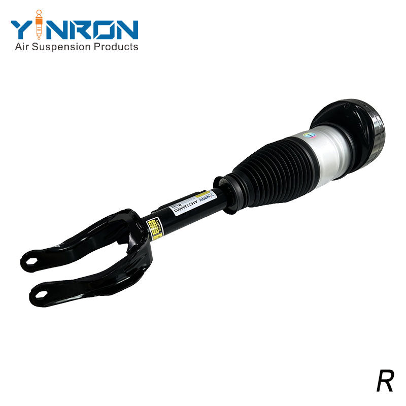 45-degree perspective view of Mercedes-Benz GLE-Class W167 front right air suspension strut (A1673200603)