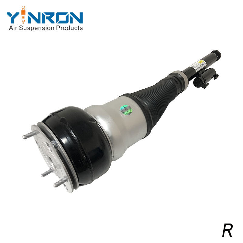 Full front view of Mercedes-Benz S-Class W222 rear right air suspension strut (A2223205313)