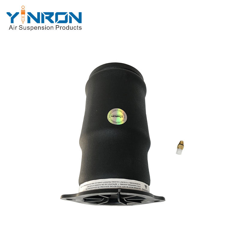 Eye-level horizontal view of Mercedes-Benz V-Class W639 rear air suspension spring (A6393280101)