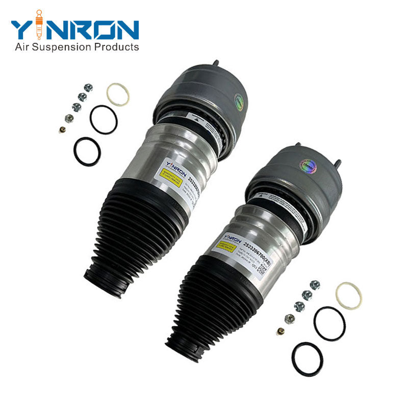 Front and back pair view of Mercedes GLC-Class W253 4Matic front air suspension springs (A2533206700)