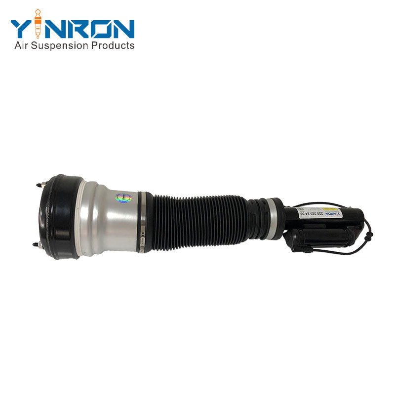 Side view of Mercedes S-Class W220 front air suspension strut (A2203202438)
