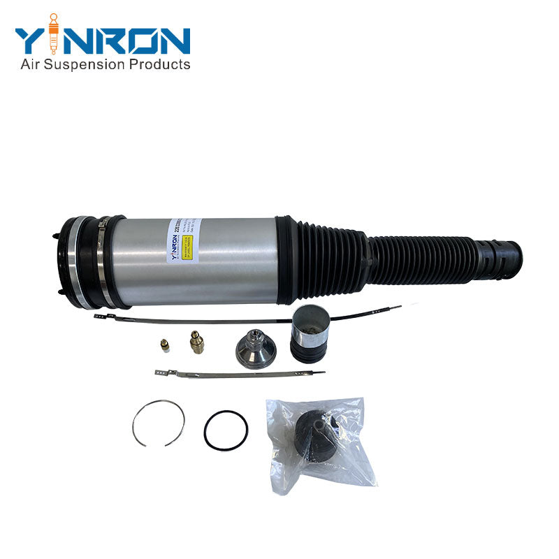 Eye-level view of Mercedes S-Class W220 rear air suspension spring (A2203205013)