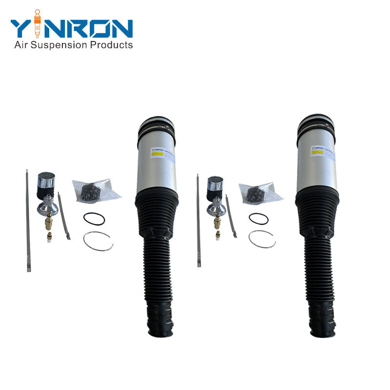Side view of Mercedes S-Class W220 rear air suspension spring pair (A2203205013)