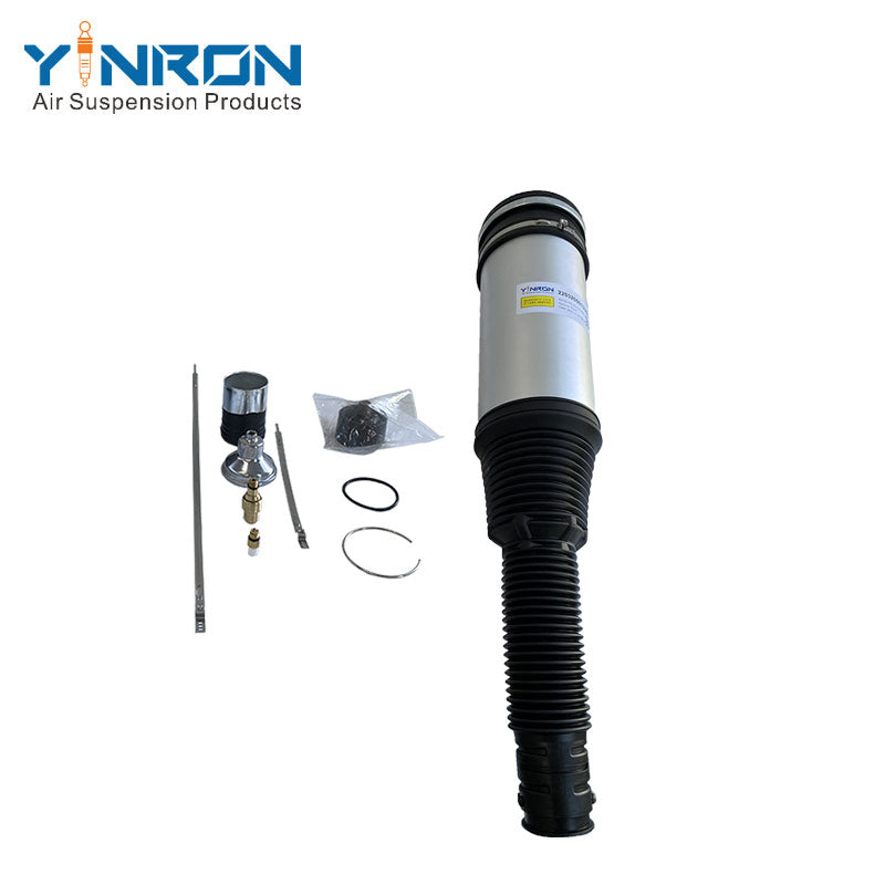 Top-down vertical view of Mercedes S-Class W220 rear air suspension spring (A2203205013)