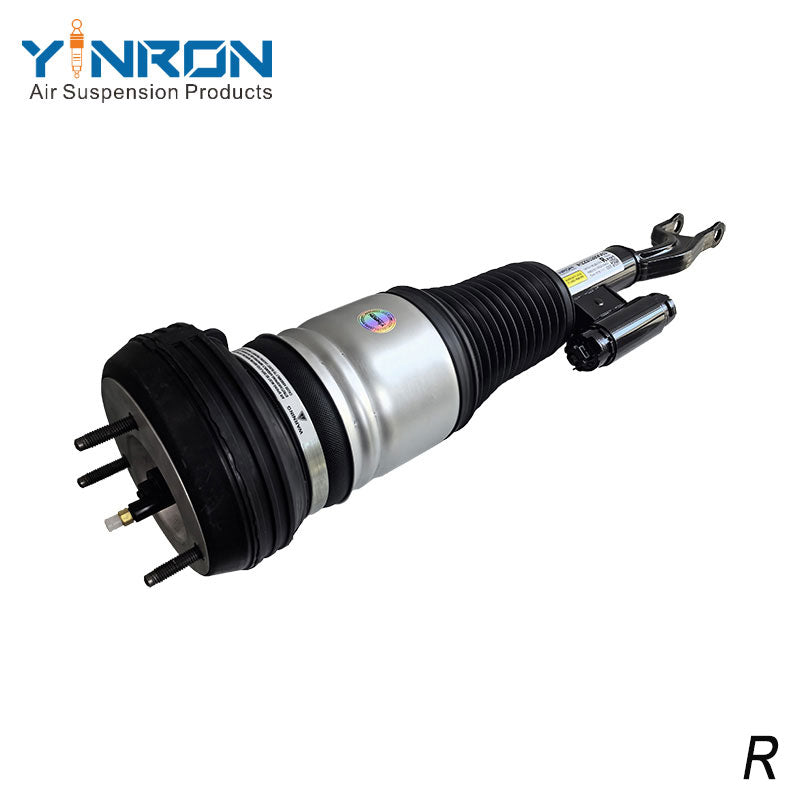 45-degree perspective view of Mercedes S-Class W223 4Matic front right air suspension strut (A2233209003)