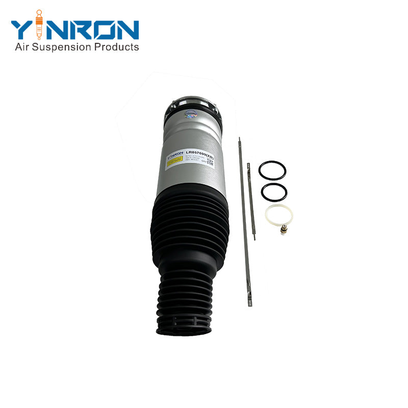 Main perspective view of Range Rover L405 and Sport L494 front left air suspension strut (LR057699)