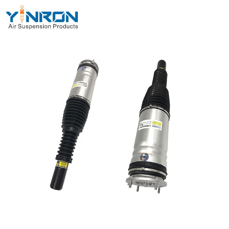 Main view of pair front air suspension struts without CVD for Range Rover Sport L494 (LR062382 & LR062381)