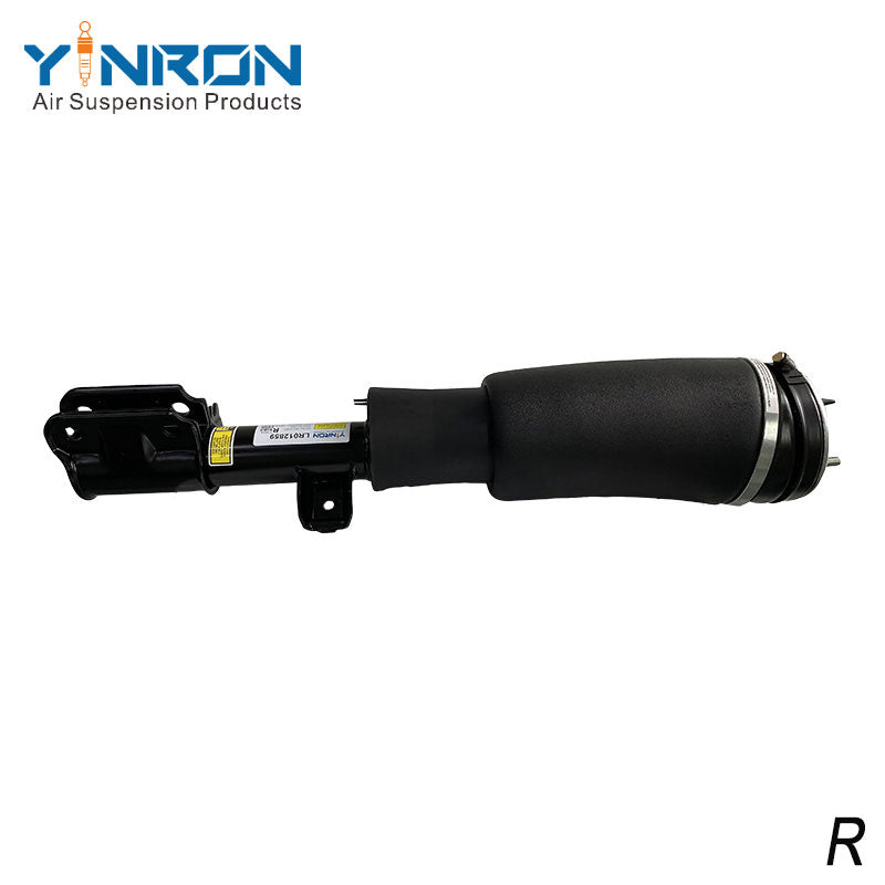 Full front view of Range Rover Vogue L322 front right electric air suspension strut (LR012859)
