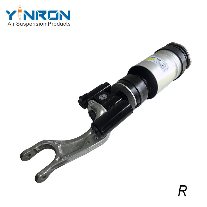 Full front view for Tesla Model S Raven ASD (2019-2022) front right air suspension strut (1066366-00-D 106636600D)