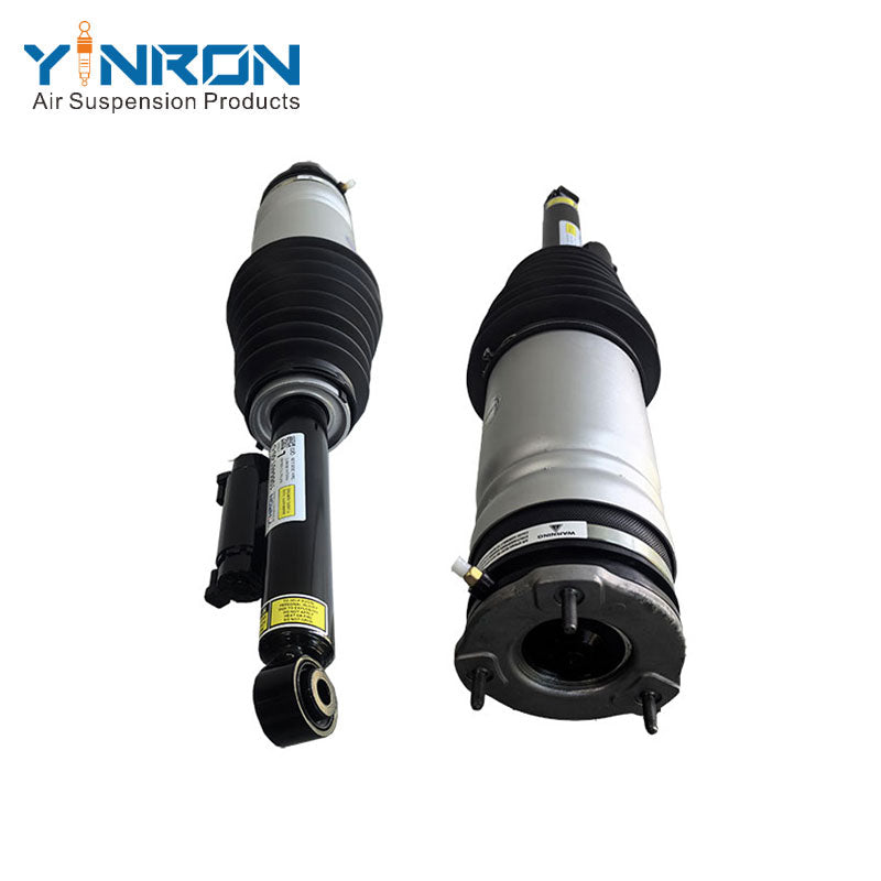 Perspective view for Tesla Model S Raven ASD (2019-2022) rear left and rear right air suspension strut pair (1066461-00-D 106646100D and 1066466-00-D 106646600D)