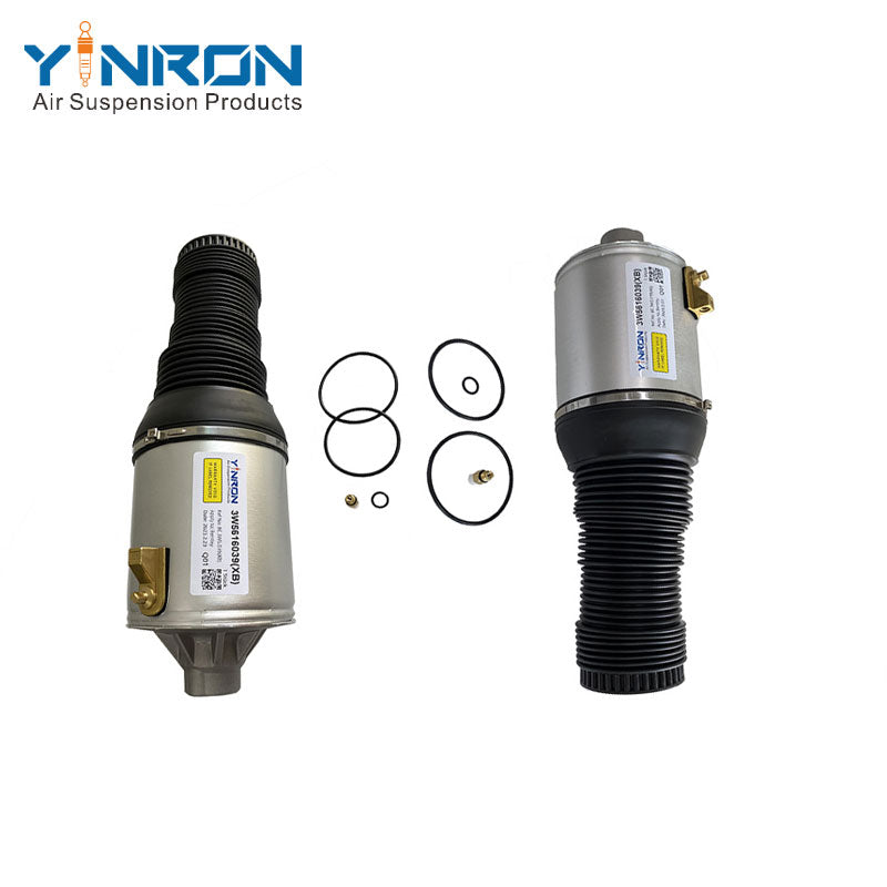 Stereo perspective view pair for VW Phaeton 3D0 (2002‑2016) front left or front right air suspension spring (3D0616039AD or 3D0616040AD)