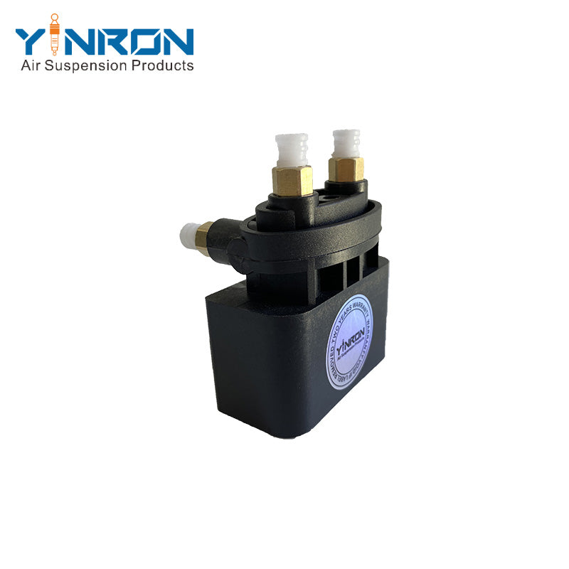Side-rear perspective view for Mercedes-Benz Viano W639 air suspension valve block (A6393280030)