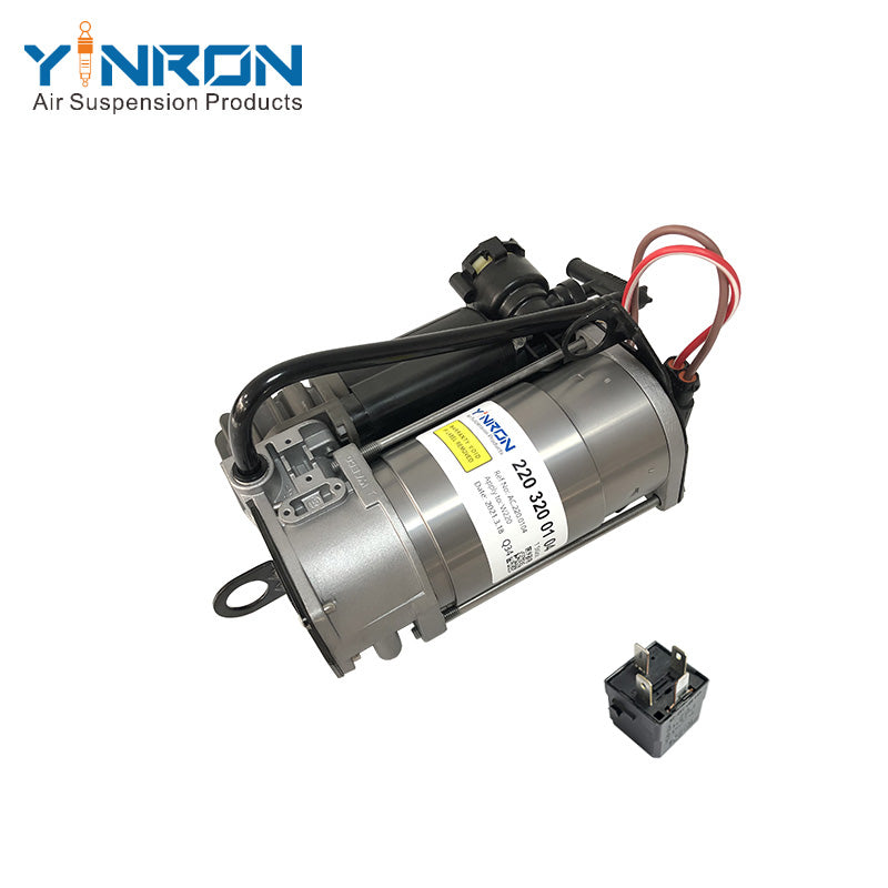 Mercedes-Benz W211 S211 CLS219 und W220 Luftfederkompressorpumpe mit Relais A2113200304 A2203200104