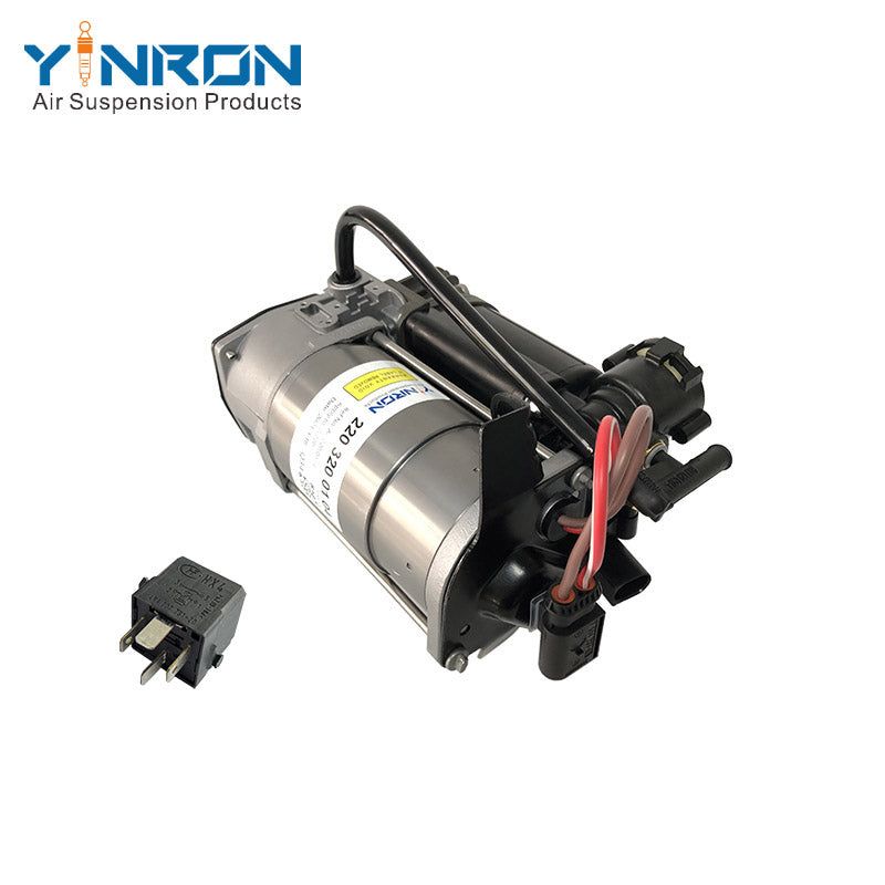 Mercedes-Benz W211 S211 CLS219 und W220 Luftfederkompressorpumpe mit Relais A2113200304 A2203200104
