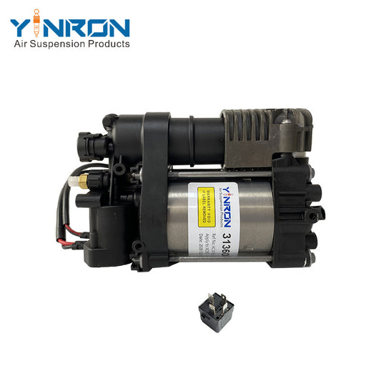 Für Volvo XC90 Luftfederkompressorpumpe OEM 31360720 32315091 Einzelpumpe mit Relais