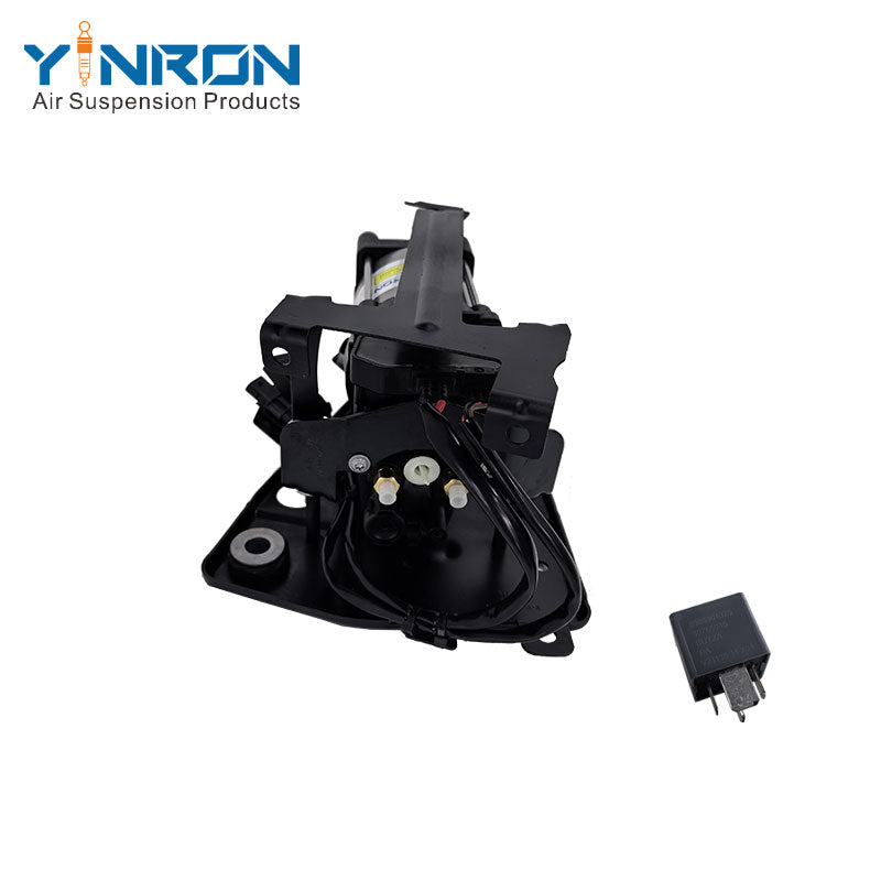 YINRON air suspension compressor pump for Volvo V90 CROSS COUNTRY S90L XC60 XC40 XC90 OEM NO 31360720 32315091 with relay