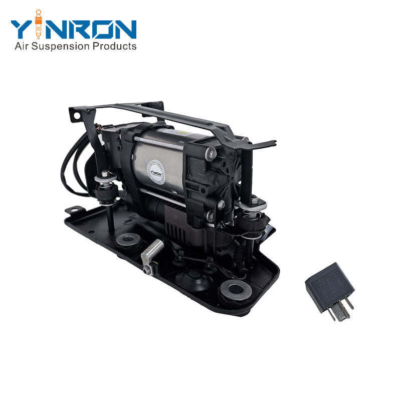YINRON air suspension compressor pump for Volvo V90 CROSS COUNTRY S90L XC60 XC40 XC90 OEM NO 31360720 32315091 with relay